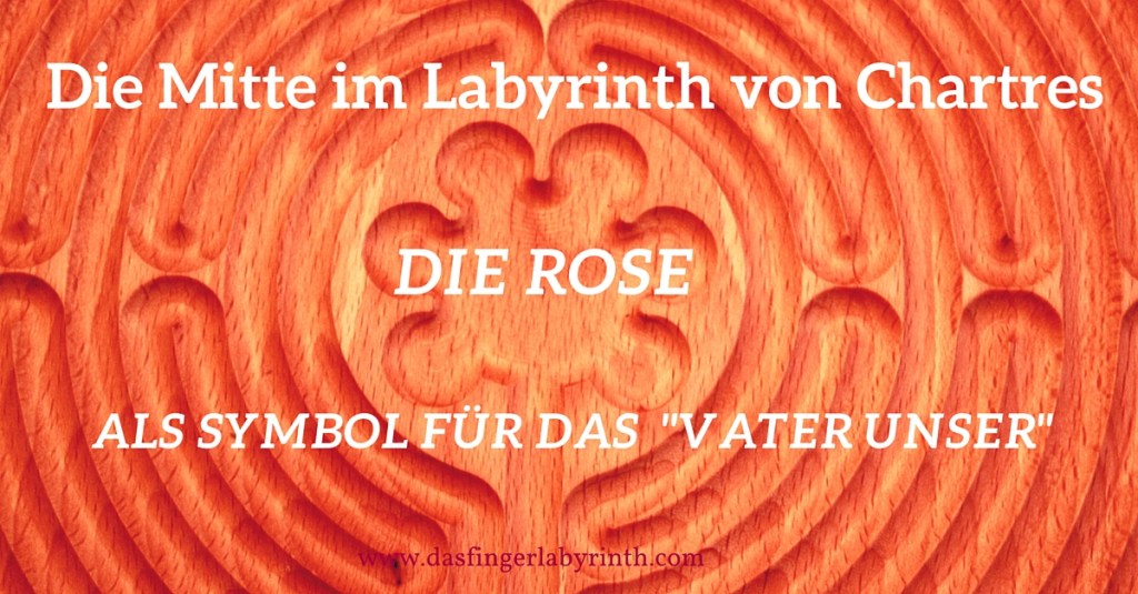 Die Mitte im Labyrinth von Chartres